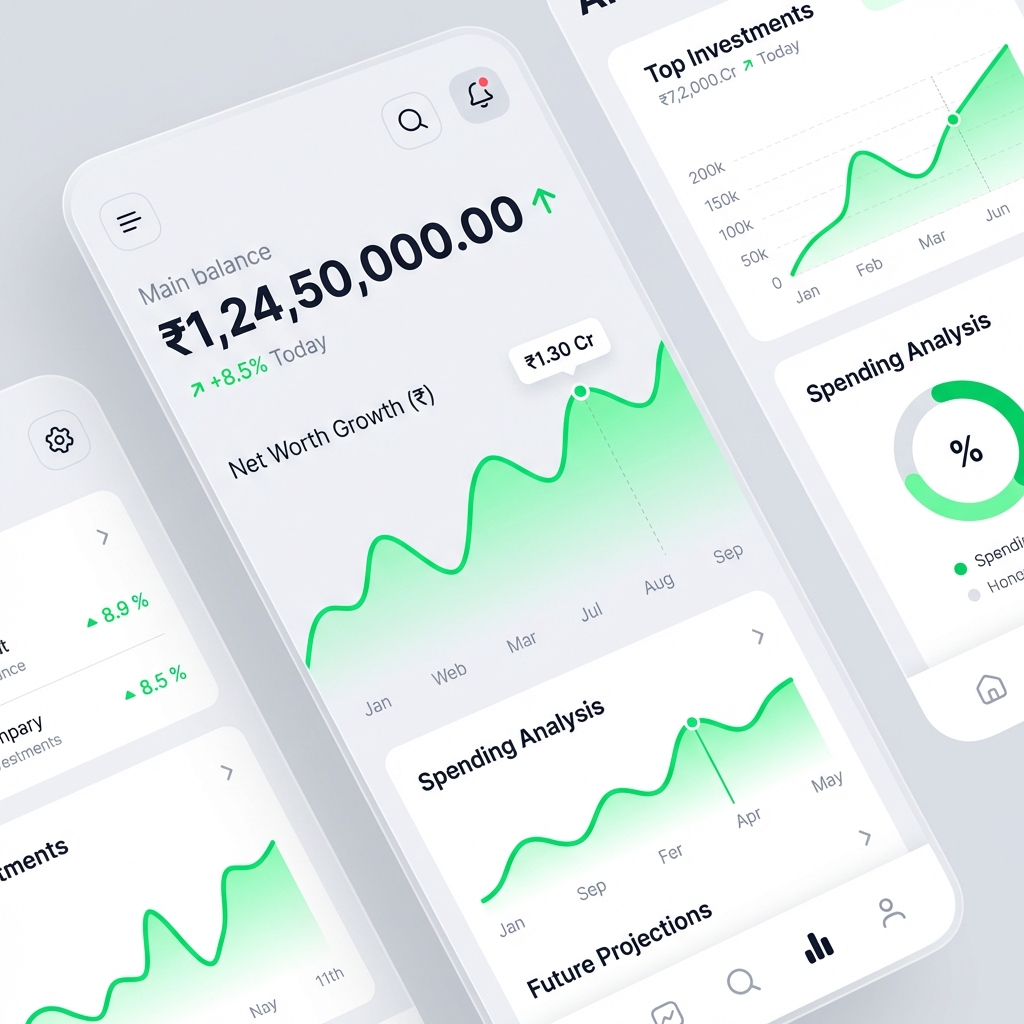 Financial Analytics App Dashboard
